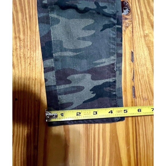 Lucky Brand Womens Jeans 2/26 Charlie Skinny Camo Pants 29” Inseam Stretch Denim - Picture 10 of 16